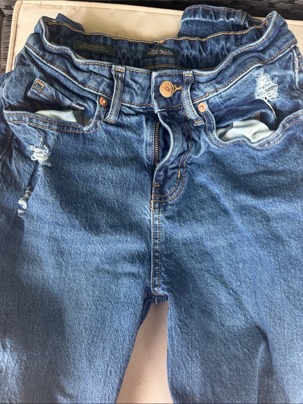 wild fable medium blue denim jeans